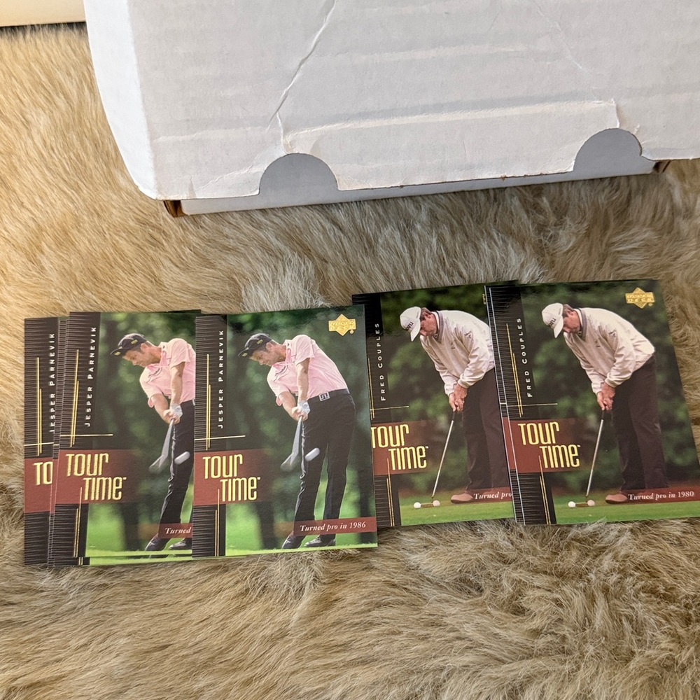 Golf Trading Cards Collection box - Picture 4 of 5